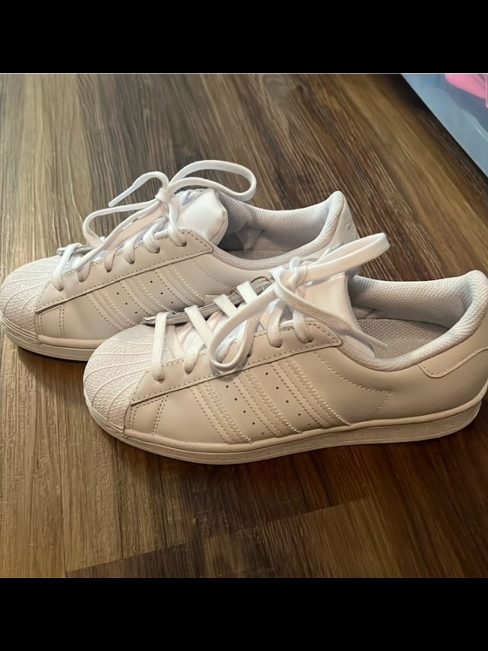 White Adidas Shoes